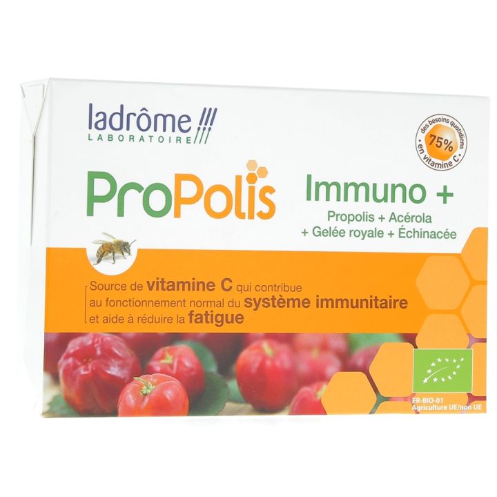 Propolis Immuno+ Bio Ladrôme - Boite de 20 ampoules de 10 ml