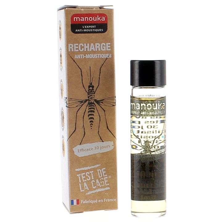 Recharge Anti-moustiques Manouka - 1 recharge de 6 ml