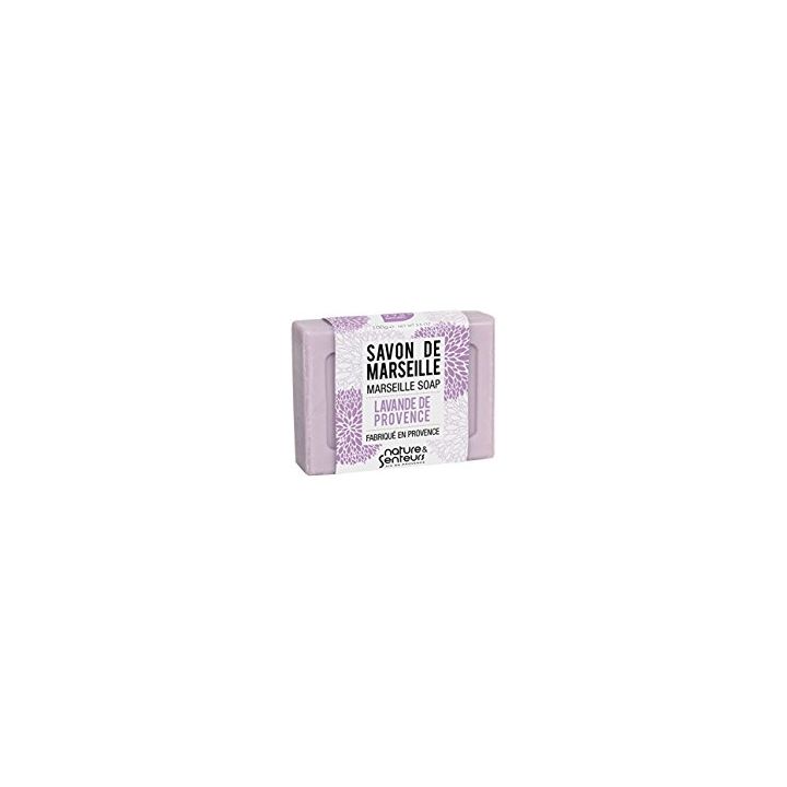 Savon de marseille lavande de provence Nature & Senteurs - pain de 100 g