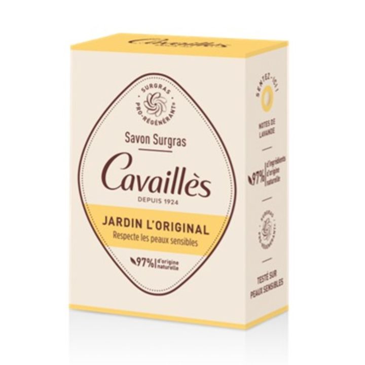 Savon surgras Jardin l'Original Cavaillès - pain de 100g