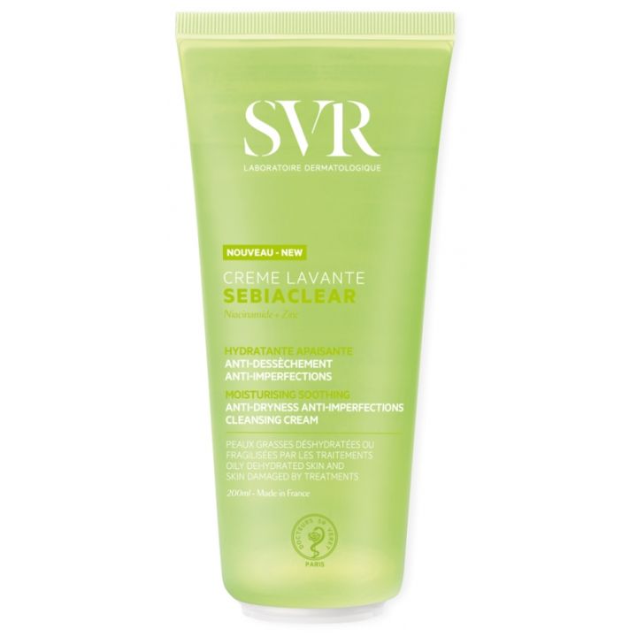 Sebiaclear Crème lavante SVR - tube de 200 ml