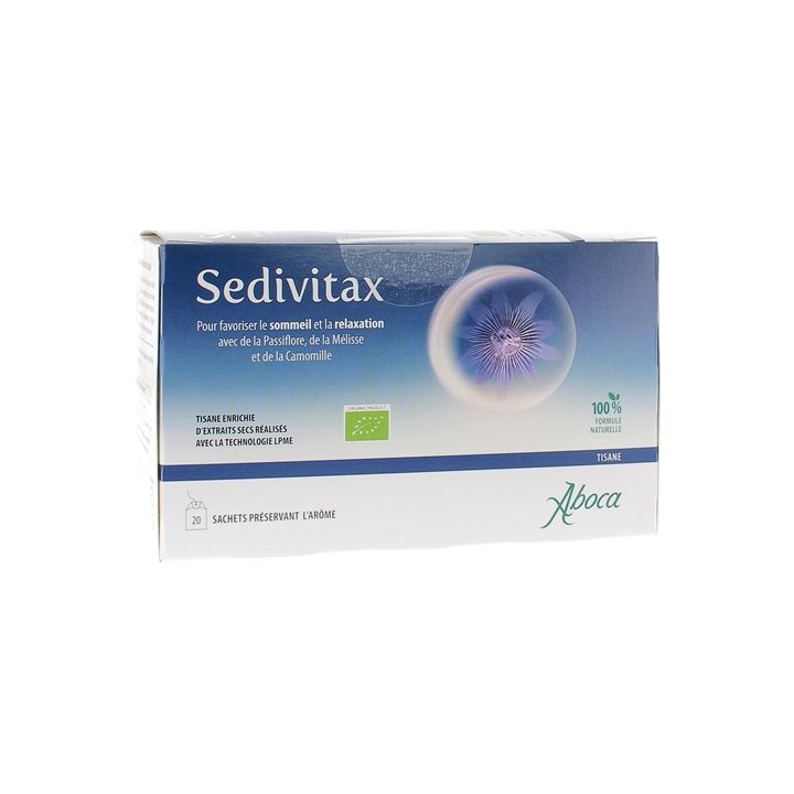 Sedivitax Tisane bio Aboca - boîte de 20 sachets