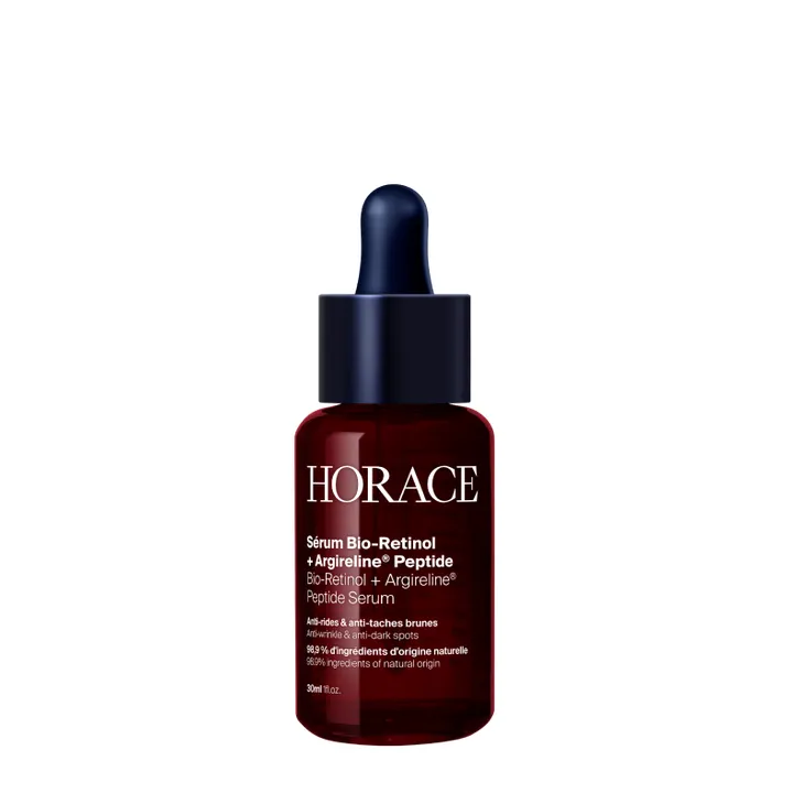 Sérum bio-retinol + argireline peptide Horace - flacon-pipette de 30ml