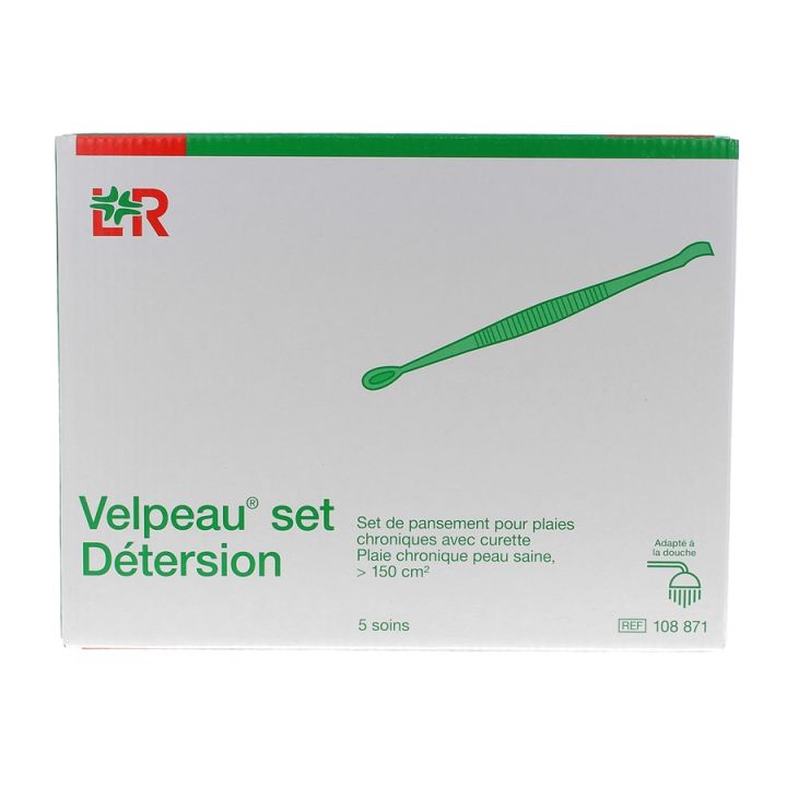 Set détersion pour plaies chroniques Velpeau - set de 5 soins