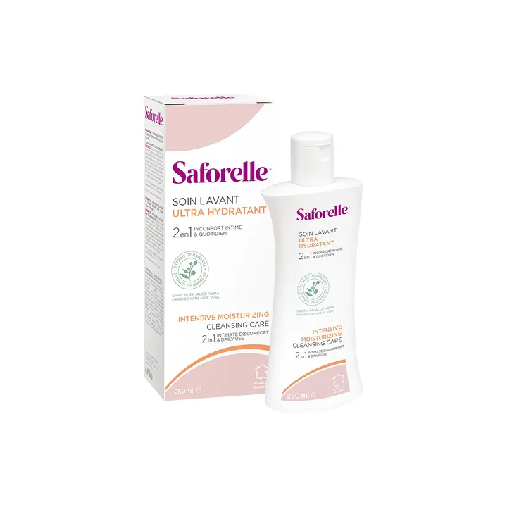 Soin lavant ultra hydratant Saforelle - flacon de 250ml