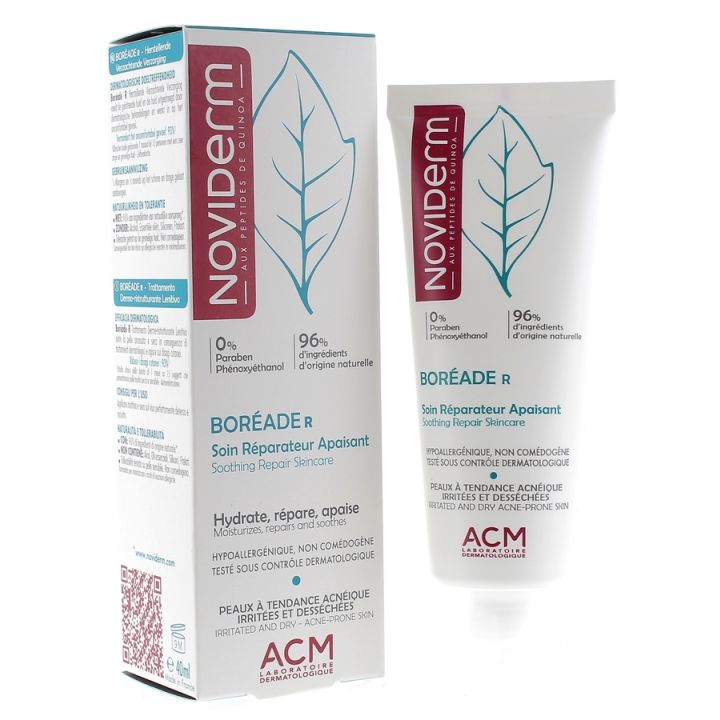 Boréade R Noviderm soin réparateur apaisant ACM - tube de 40 ml