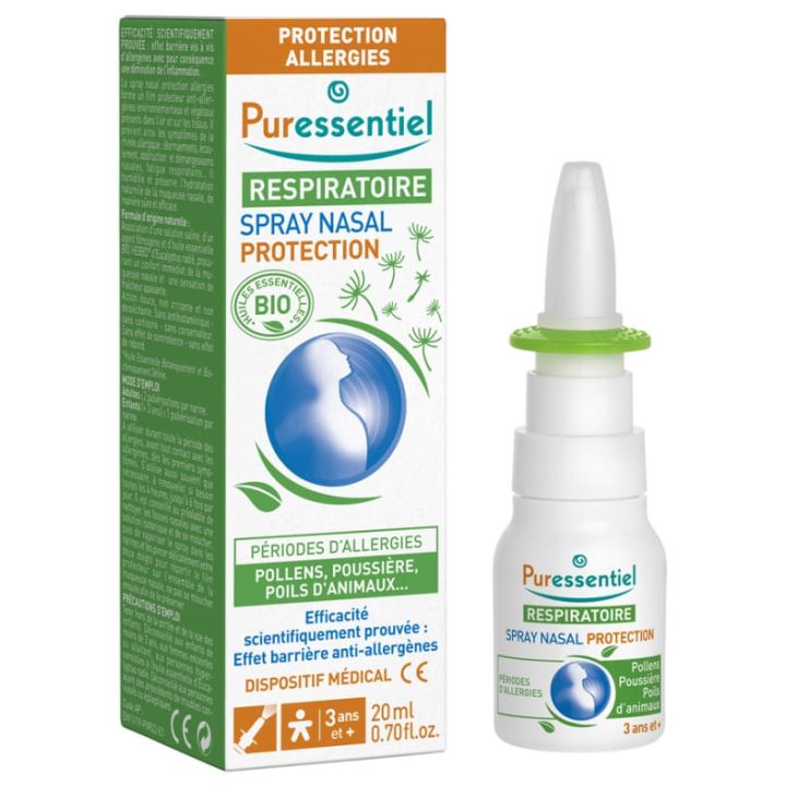 Spray nasal allergies protection Puressentiel - spray de 20 ml