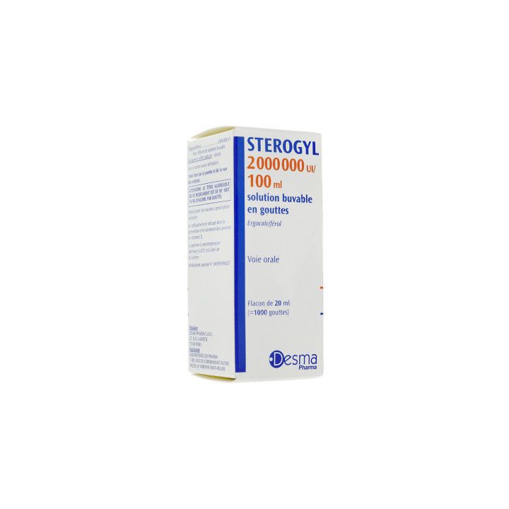 Sterogyl solution buvable en gouttes - flacon de 20 ml