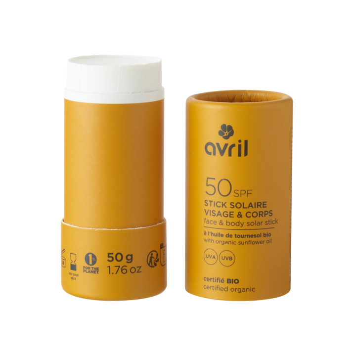 Stick solaire SPF50 Avril - stick de 50g