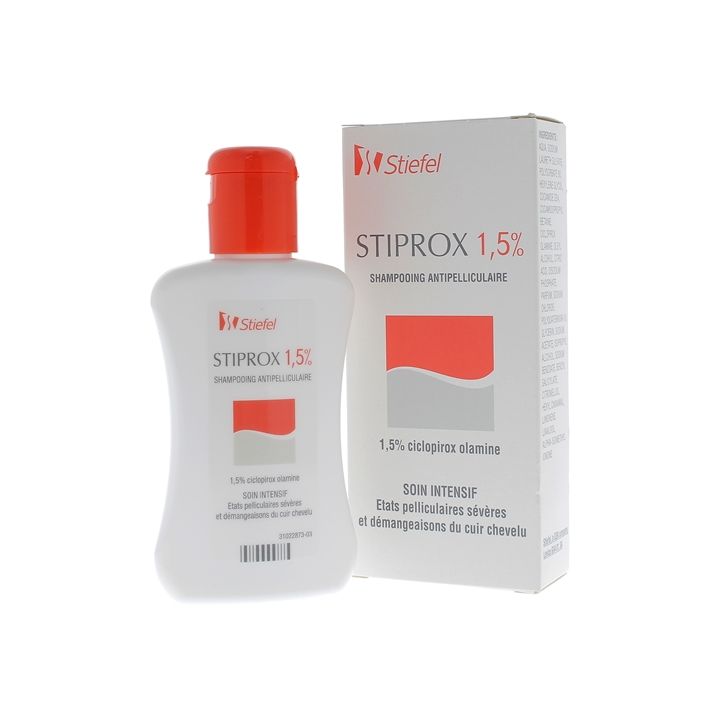 Stiprox 1,5% Shampoing antipelliculaire soin intensif Stiefel - flacon de 100 ml