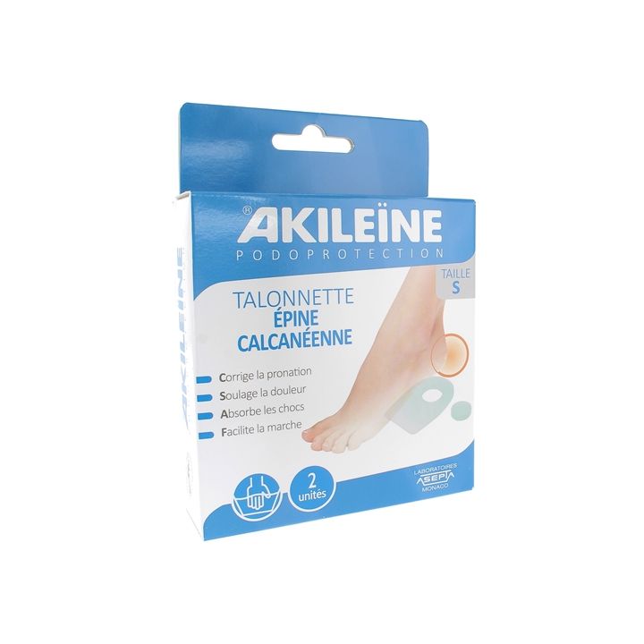 Talonnette épine calcanéenne Akileïne podoprotection - 2 unités (1 paire)