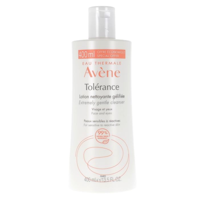 Tolérance Lotion nettoyante gélifiée Avène - flacon de 400ml