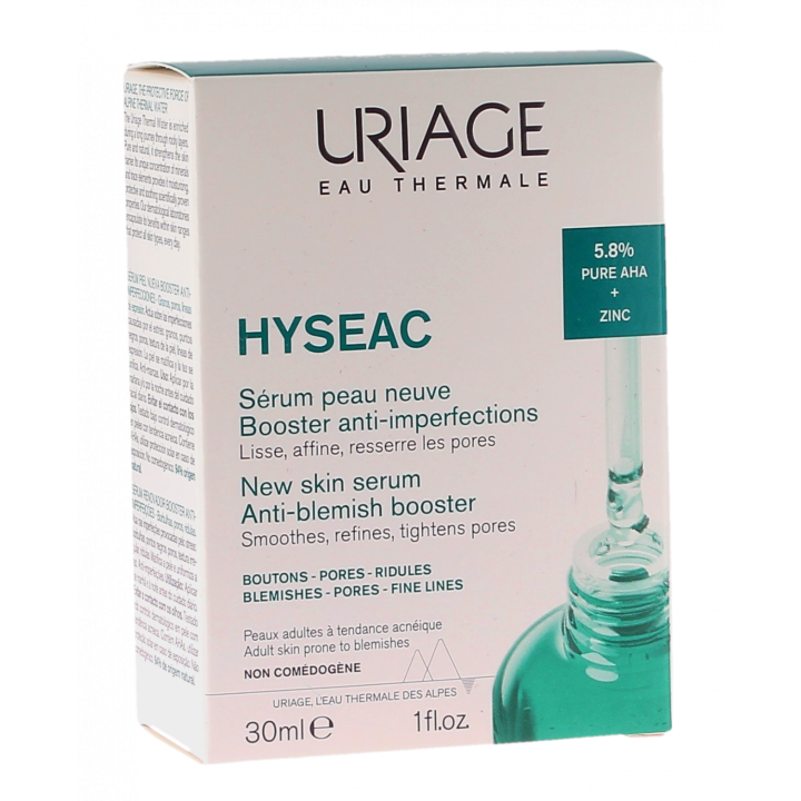 Hyséac Sérum peau neuve Booster anti-imperfections Uriage - flacon de 30ml