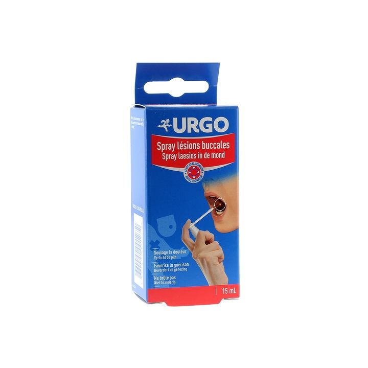 Spray lésions buccales Urgo - spray de 15 ml