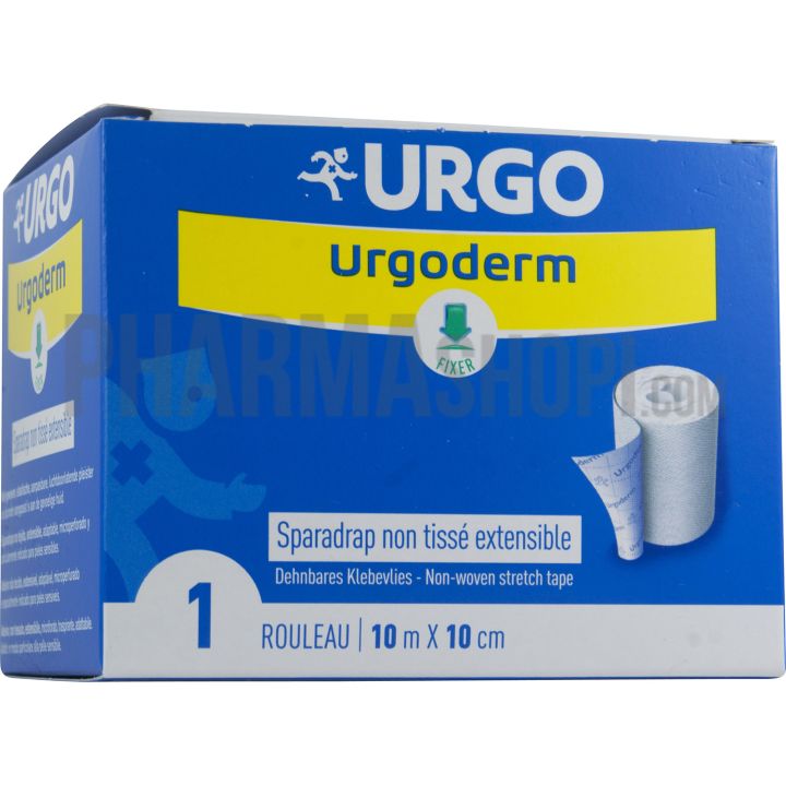 Urgoderm sparadrap non tissé extensible Urgo - rouleau de 10m x 10 cm