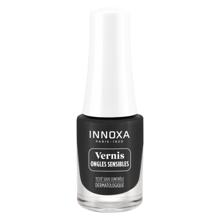 Vernis à ongles sensibles Anthracite 705 Innoxa - flacon de 5ml