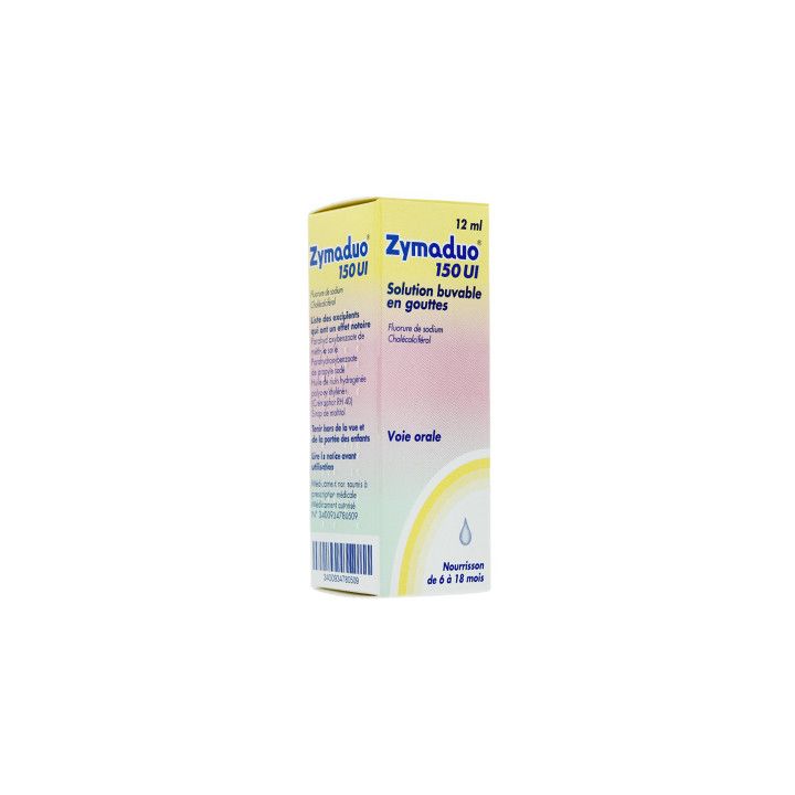 Zymaduo 150 UI solution buvable en gouttes - flacon de 12 ml