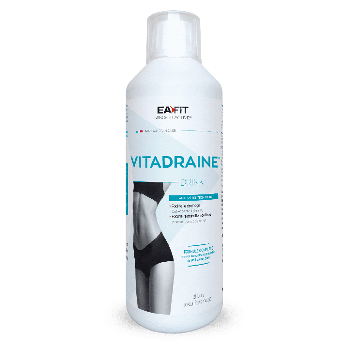 Vitadraine drink draineur anti-rétention d'eau Eafit - flacon de 500 ml