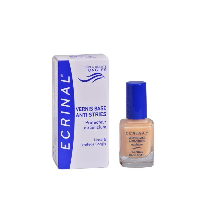 Vernis base anti stries Ecrinal - flacon de 10 ml