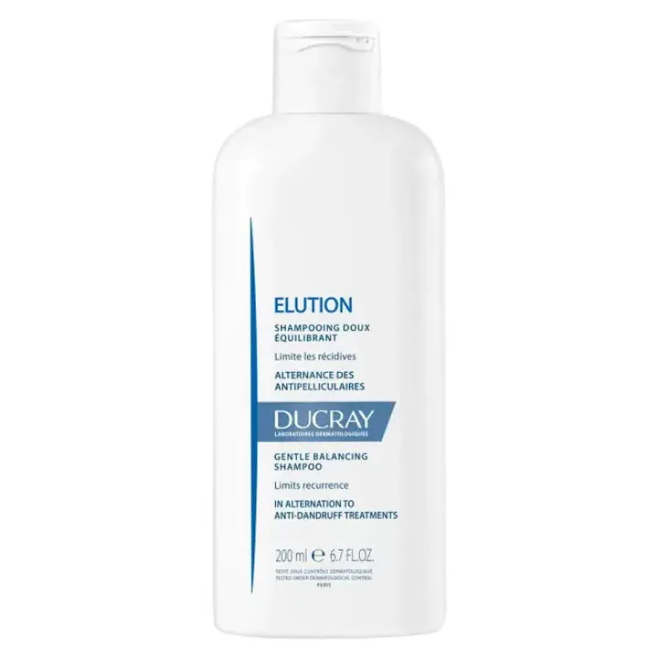 Elution shampooing doux équilibrant Ducray - flacon de 200ml