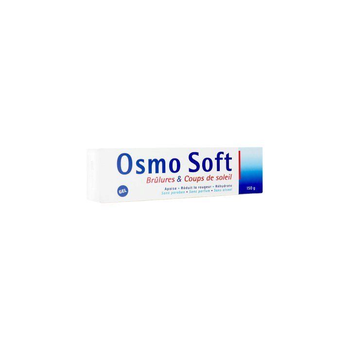 Osmo soft brûlures & coups de soleil gel - tube de 150 g