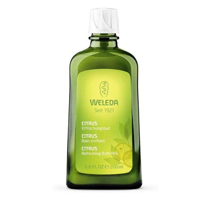 Bain vivifiant au citrus Weleda - flacon de 200 ml