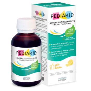 Pediakid mal des transports goût citron - flacon de 125 ml