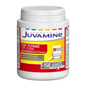 Top Forme multivitamines Juvamine - pot de 150 comprimés