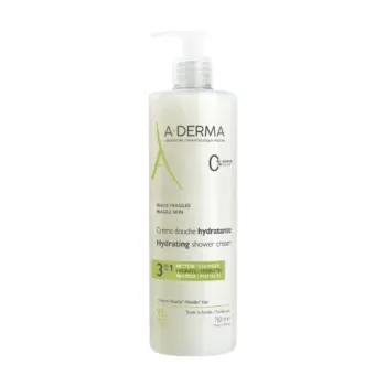 Crème douche hydratante 3en1 A-Derma - flacon pompe de 750ml