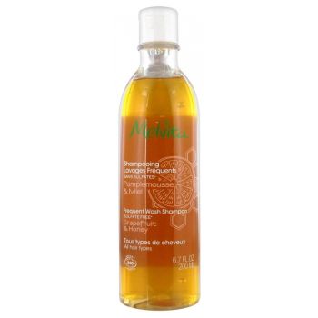 Shampooing lavages fréquents bio Melvita - flacon de 200 ml