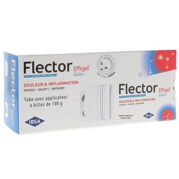 Flector Effigel 1% Ibsa - tube de 100g avec applicateur à bille