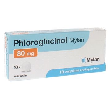 Phloroglucinol Mylan 80mg - boîte de 10 comprimés orodispersibles