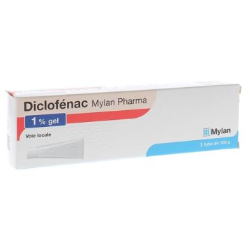 Diclofénac Mylan Viatris 1% Gel - tube de 100g