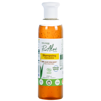 Shampooing traitrant Aloe vera 70% Bio Pur Aloé - flacon de 250 ml