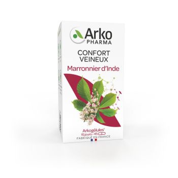 Arkogélules Marronnier d'Inde bio Arkopharma - boîte de 45 gélules