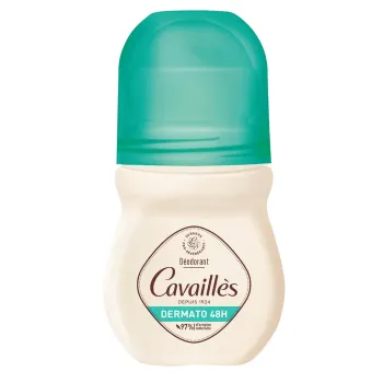 Déodorant dermato anti-odeurs Rogé Cavaillès - roll-on de 50 ml