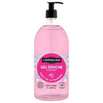 Gel douche fruit de la passion Le Comptoir du Bain - flacon-pompe de 1L