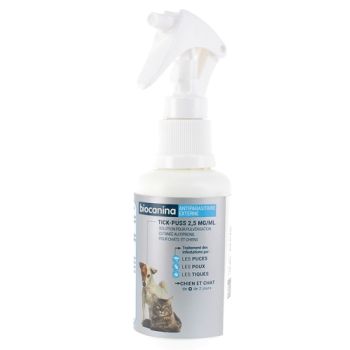 Tick-Puss 2,5 mg/ml Biocanina - spray de 100 ml