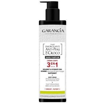 Ensorcelante anti-peau de croco crème corps Garancia - flacon-pompe de 400ml