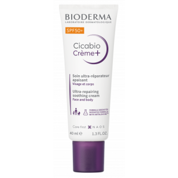 Cicabio Crème+ SPF50+ Bioderma - tube de 40ml