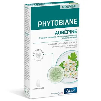 Phytobiane d'Aubépine Pileje - boite de 5 comprimés