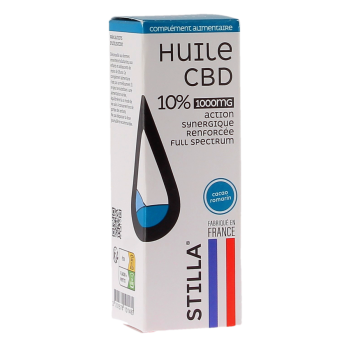 Huile CBD 10% cacao-romarin Stilla - flacon de 10ml