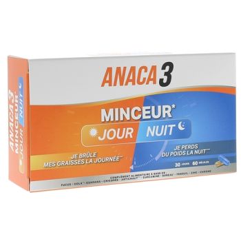 Minceur jour/nuit Anaca3 - boîte de 60 gélules