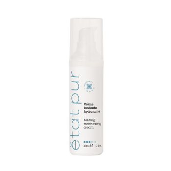 Crème fondante hydratante visage et cou Etat Pur - flacon-pompe de 40ml