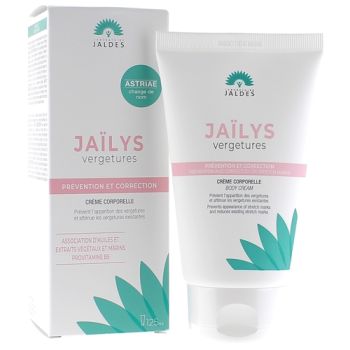 Jaïlys crème corporelle vergetures - tube de 125 ml