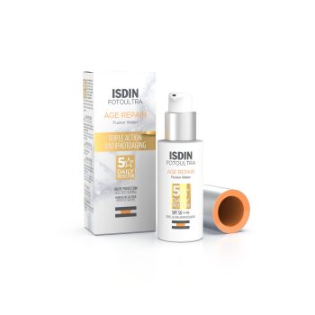 Protection solaire Age Repair Fusion Water SPF50 FotoUltra Isdin - flacon de 50ml