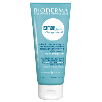 ABCDerm Pâte à l'Eau Apaisante Des Rougeurs du Siège Bioderma - tube de 75 g