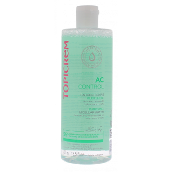 AC Control Eau micellaire purifiante Topicrem - flacon de 400 ml