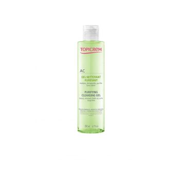 AC Gel nettoyant purifiant Topicrem - flacon pompe de 200 ml