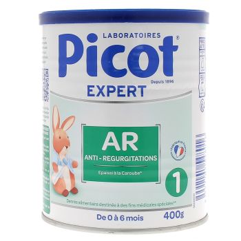 AR anti régurgitations lait expert 1er âge Picot - boite de 400g